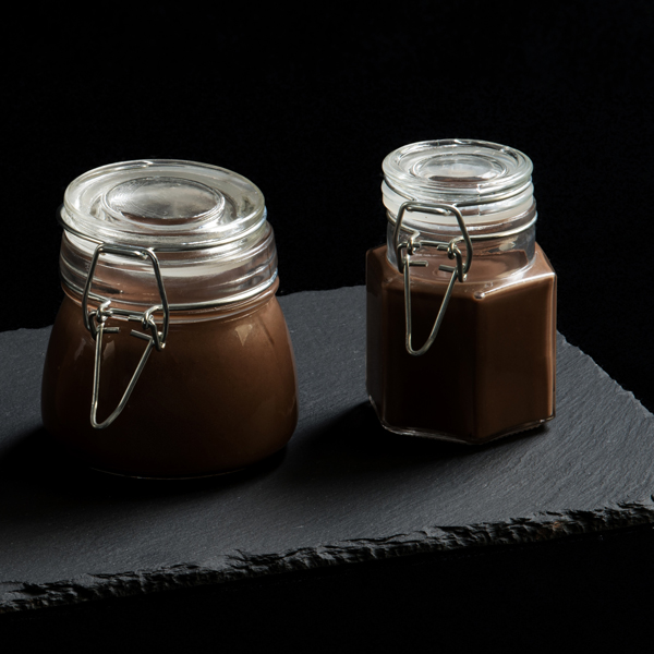 Crema untable de chocolate con leche y avellana crujiente