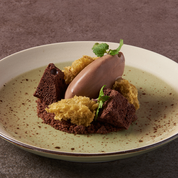 Té matcha chocomenta