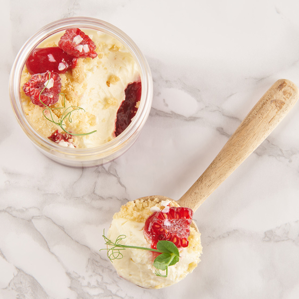 Yogo cake de frambuesa