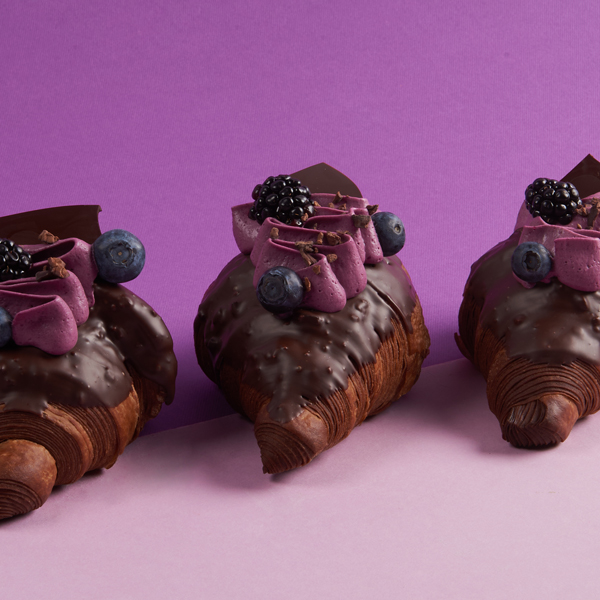 Cruasán de chocolate