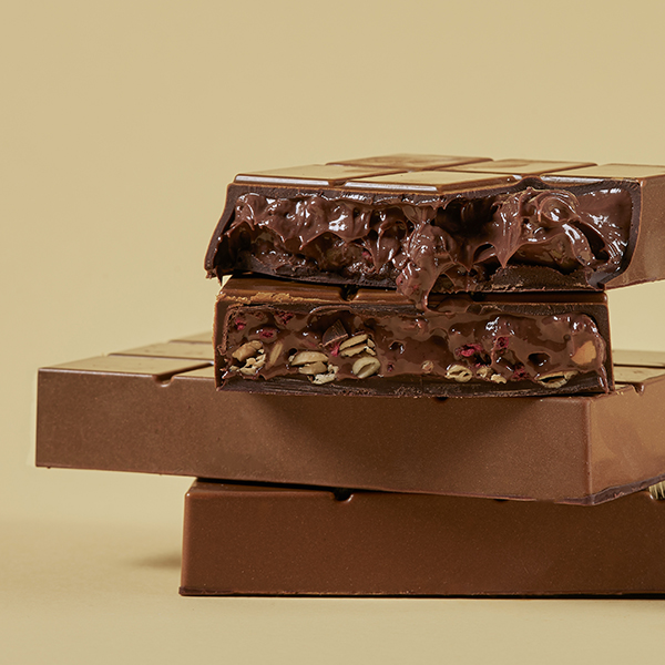 Tableta con crema de avellana