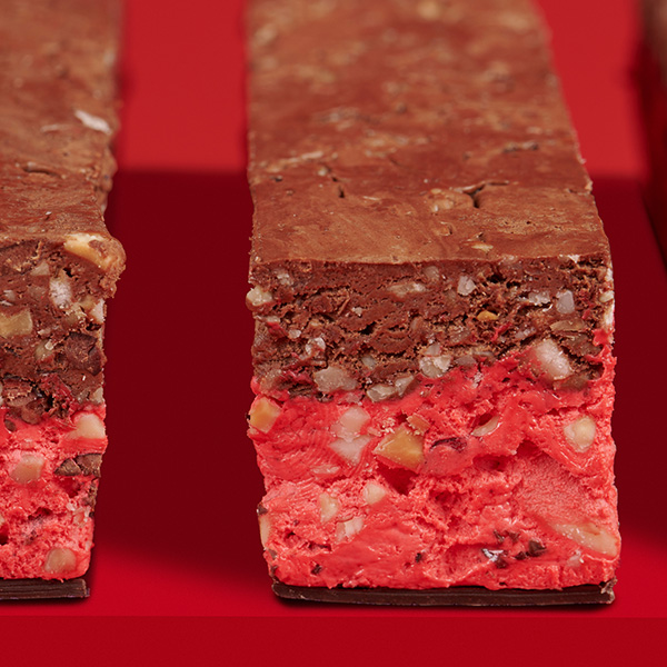 Torrone bigusto ciocco-lampone