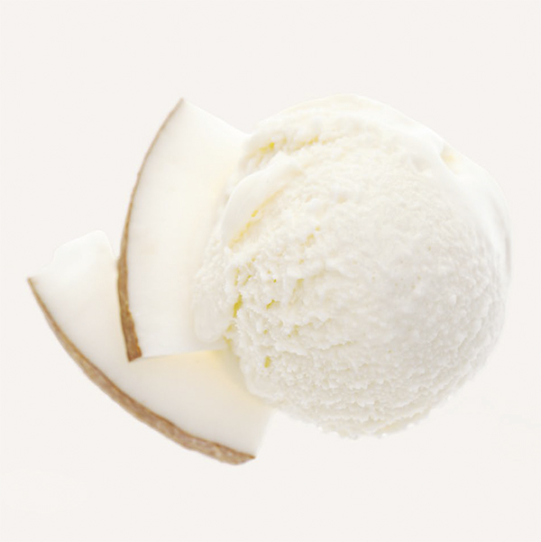 Gelato al Cioccolato Bianco, Cocco e Lime