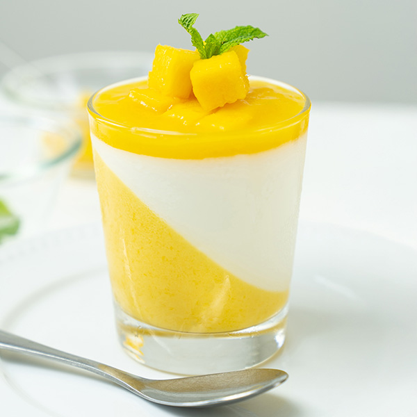 Panna Cotta, Pineapple and Vanilla