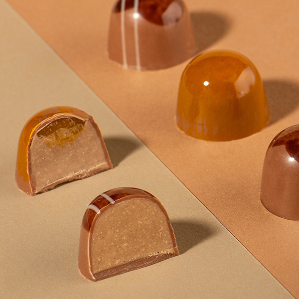 Salted Caramel and Peanut Praline