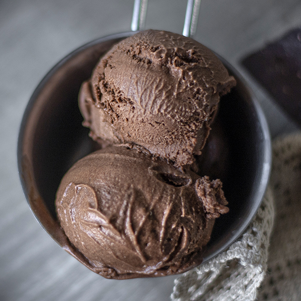 Sorbetto al Cioccolato e Rum